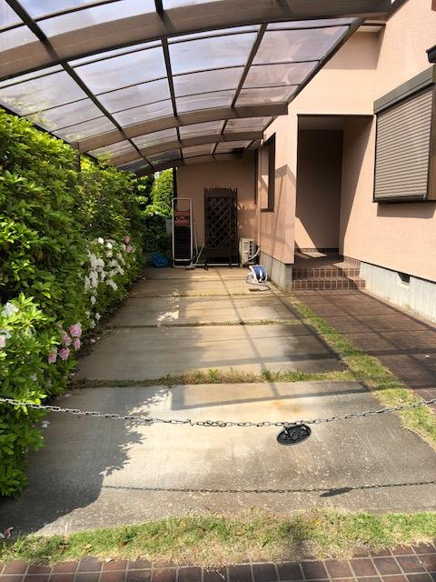 染井野戸建の駐車場
