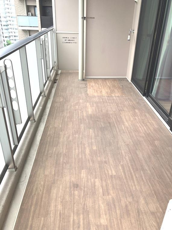 グランドメゾン品川シーサイドの杜のバルコニー