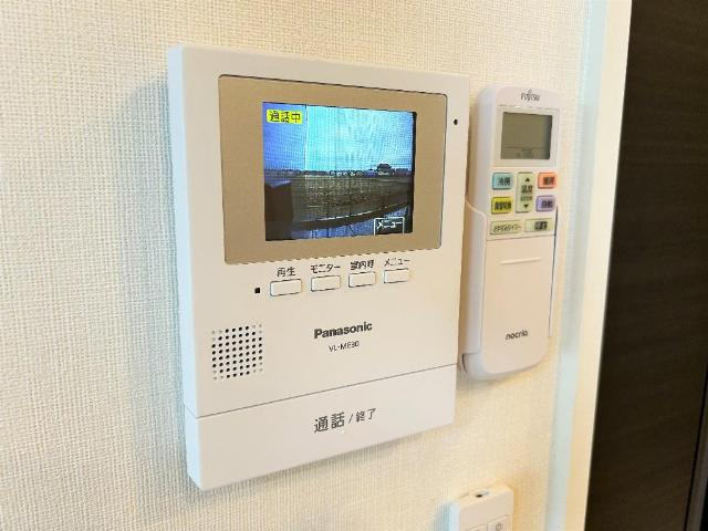 （仮称）千葉市中央区大森町新築アパートの内装|モニター付きインターホン（イメージ）