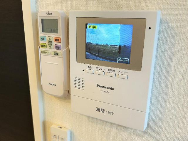 （仮称）千葉市中央区大森町新築アパートの内装|モニター付きインターホン（イメージ）