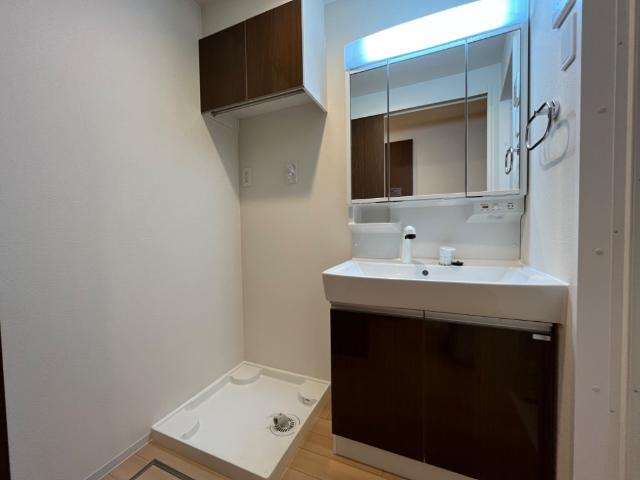 ユースハイムの洗面所|洗髪洗面化粧台