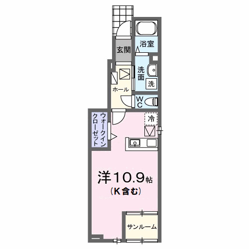 サニーコート小鹿の間取り