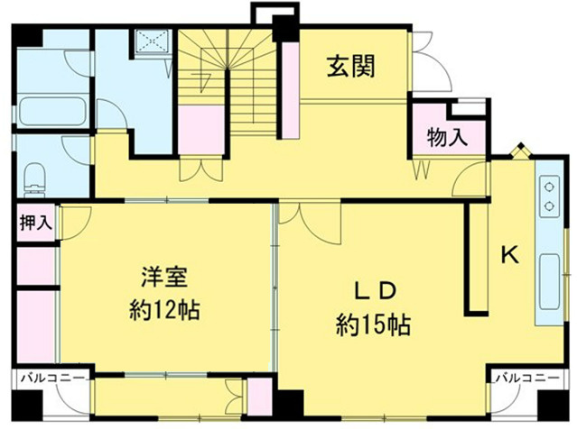 ヴィラ墨田の間取り