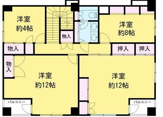 ヴィラ墨田の間取り