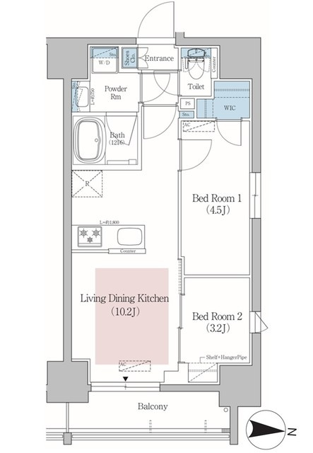 アーバネックス錦糸公園Ⅱの間取り