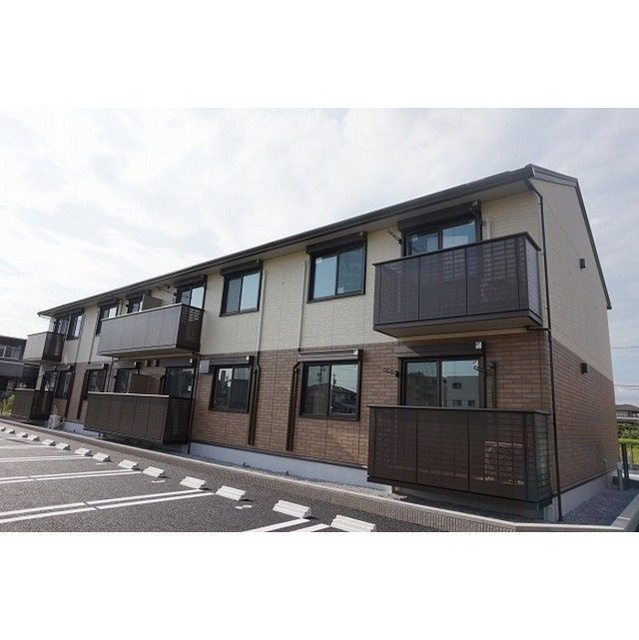 岐阜市川部６丁目のアパートの外観