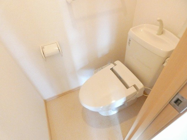 サンフィオーレ　Ｂのトイレ|落ち着いた色調のトイレです