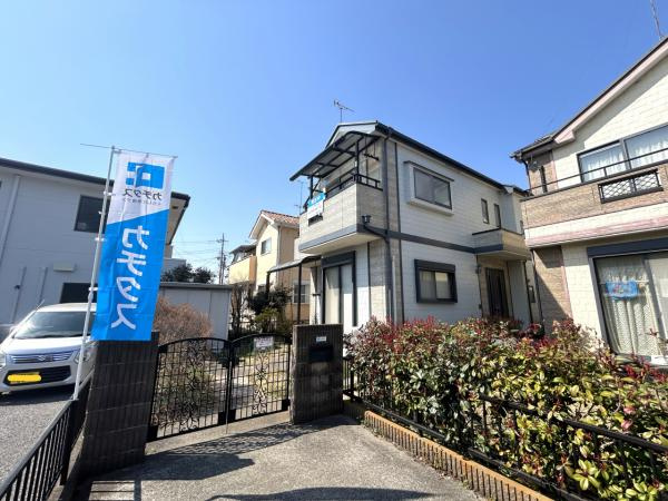 宇都宮市川田町　４ＬＤＫ　中古住宅の外観|現地外観写真です。