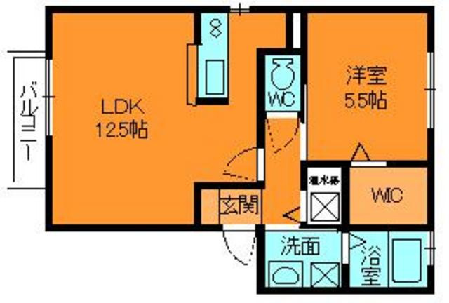 ヴィラージュの間取り