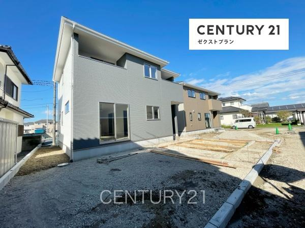 前橋市下新田町1期 1号棟の外観|イメージパース※実際の色と異なる場合があります。
