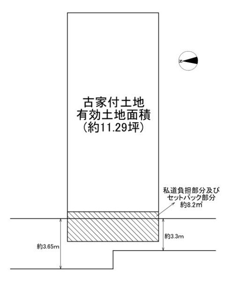 【土地図】 | 大阪市旭区生江3丁目　古家付土地