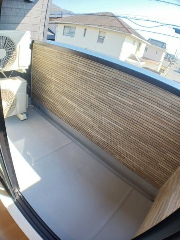 サンセットコースト壱番館のバルコニー