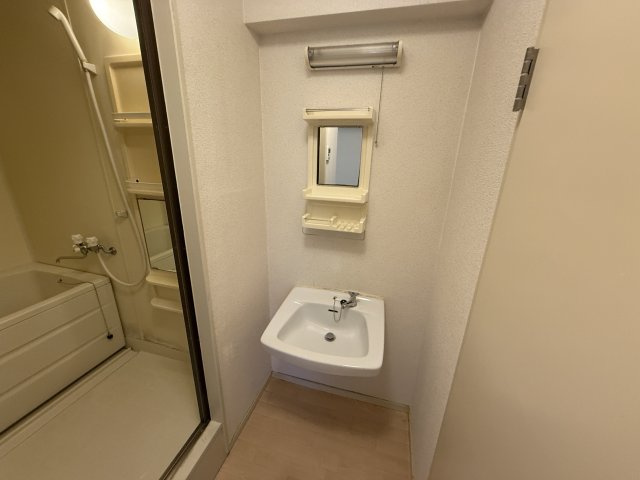 笹部ハイツの独立洗面台