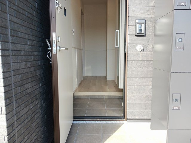 ショコラフレーズの玄関