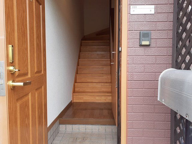 アンセリアの玄関