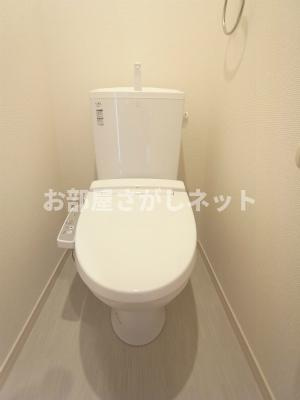 リブリ・ReposⅡ【おとり物件なし】#学生・社会人にオススメ！初期費用分割払いOK！のトイレ