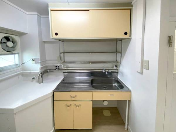 ビレッジハウス高田2号棟のキッチン|ビレッジハウスの同一物件・同一タイプの間取りの写真です