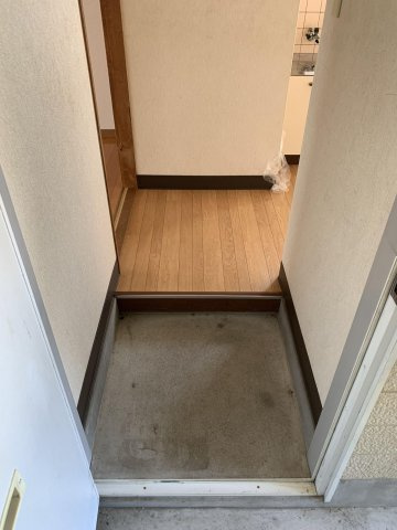 久留米市上津町のハイツの玄関|玄関です