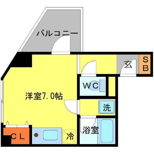 イーストコートの間取り