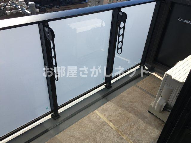 クレヴィスタ板橋西台Ⅱ【おとり物件なし】#学生・社会人にオススメ！初期費用分割払いOK！のバルコニー