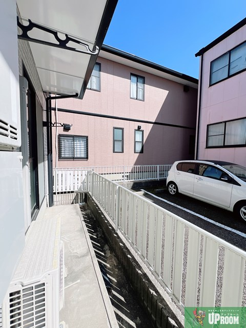 プチメゾンのバルコニー