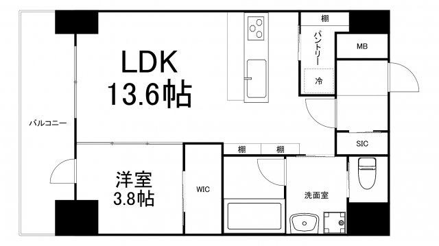【間取り】 | BRAVE松屋町