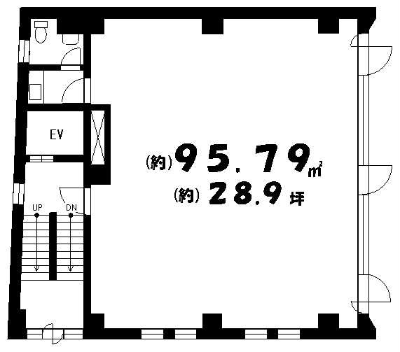中延ビルの間取り