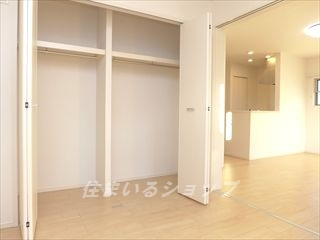 広島市安佐北区亀山２丁目のアパートの収納|クローゼット