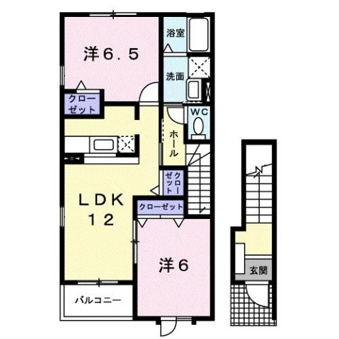 【間取り】 | サニー・レジデンス橋本Ⅱ