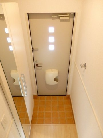 あじさい弐番館の玄関|ゆったりとした玄関です