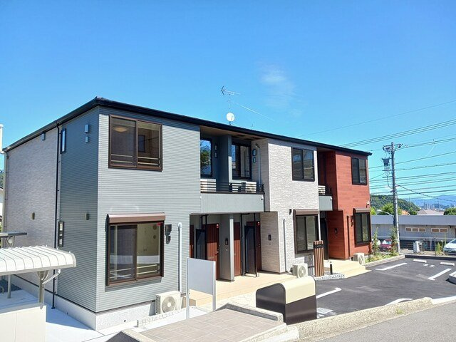 スクエアメゾンの外観|落ち着いた雰囲気の外観です