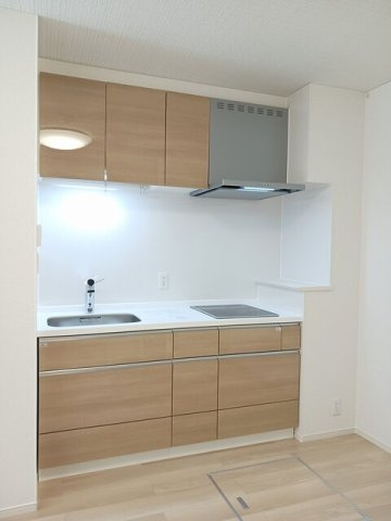 スクエアメゾンのキッチン|お料理しやすいキッチンです