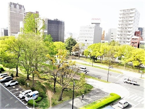 ライオンズタワー平和大通りシティマークスのその他|バルコニーからの眺望　※2023年4月撮影