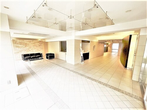 ライオンズタワー平和大通りシティマークスのエントランス|エントランスホール　※2022年9月撮影