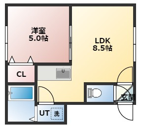【間取り】 | 【CP対象】カシーナ平岸高台壱番館 | 間取りです