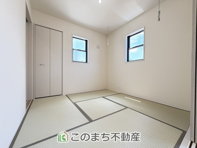 【和室】 |  LiveleGarden.S第2古河諸川　 | 宿泊者の寝室としても活躍する和室スペース☆