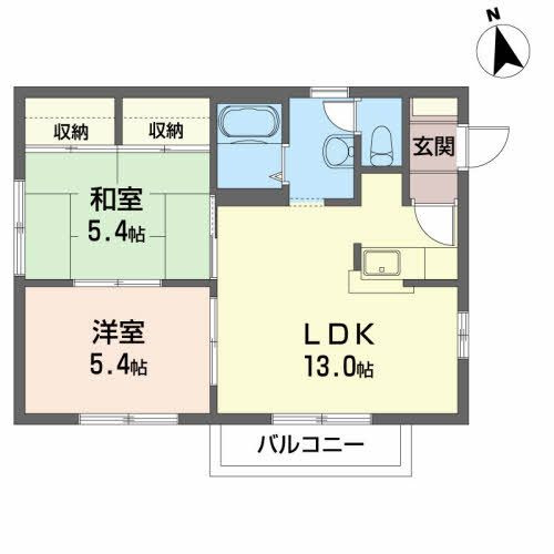 フレグランス泉の間取り