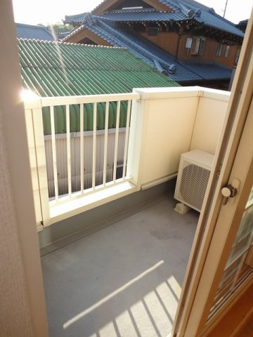 ファインコスモスのバルコニー