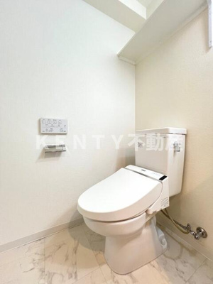 【トイレ】 | スパシエ蒲田グランドタワー | 落ち着いた色調のトイレです