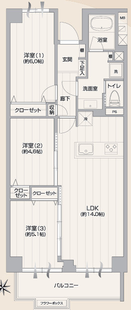 南雪ヶ谷ハイデンス