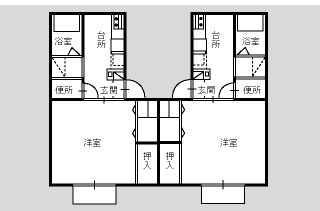 イワガミハイツの間取り