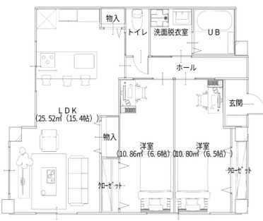 サンハイム駒込の間取り
