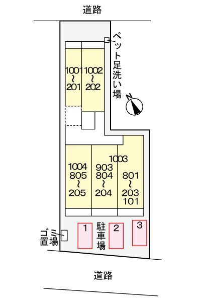 Ｇｒａｎ　Ｆｅｌｉｃｉａの駐車場