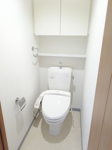 日神デュオステージ上板橋のトイレ|落ち着いた色調のトイレです