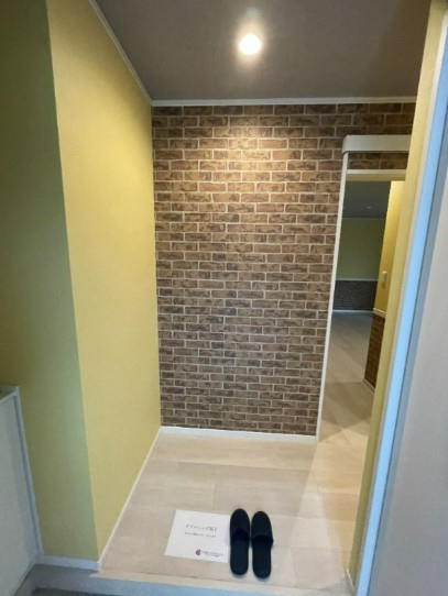 室内しフォーム物件の玄関