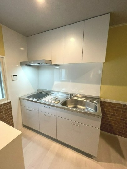 室内しフォーム物件のキッチン