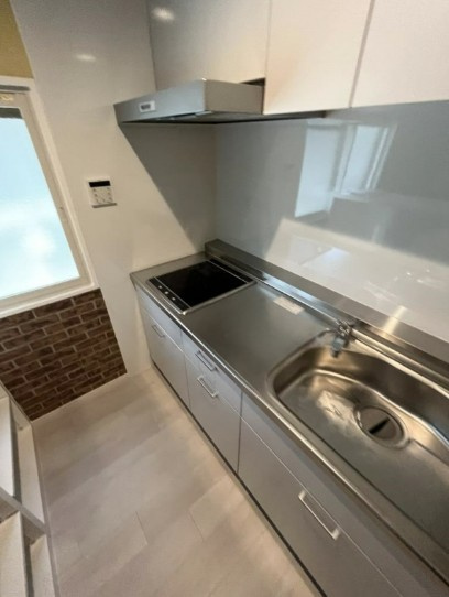 室内しフォーム物件のキッチン