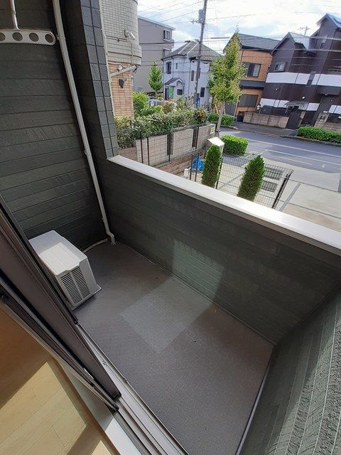 シャルマンⅢのバルコニー