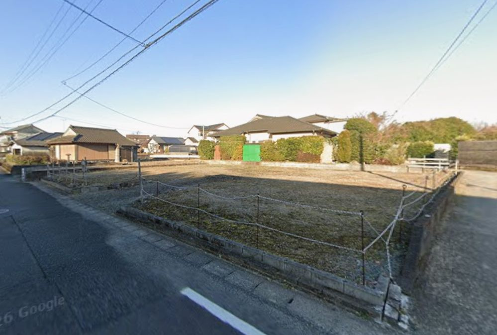 都城市甲斐元町の売地の外観