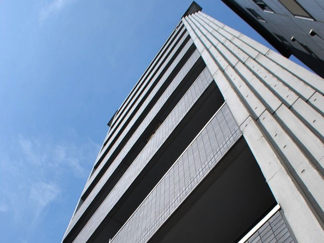 シンシア白金高輪の外観|おしゃれな外観です